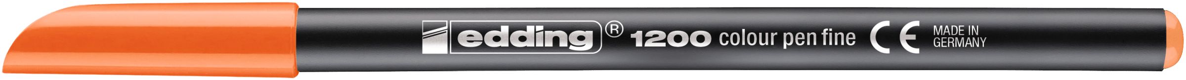 Marcador fibra Edding E-1200 Naranjo