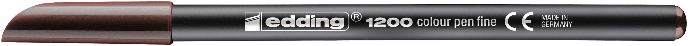 Marcador fibra Edding E-1200 Café oscuro