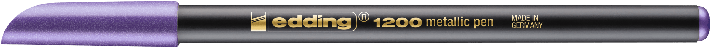 Marcador fibra Edding E-1200 Morado metalizado