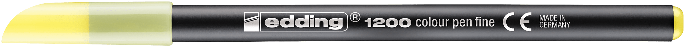 Marcador fibra Edding E-1200 Amarillo Pastel