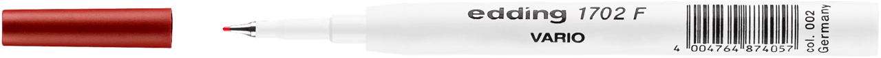 Repuesto Edding E-1702 Tinta Rojo F