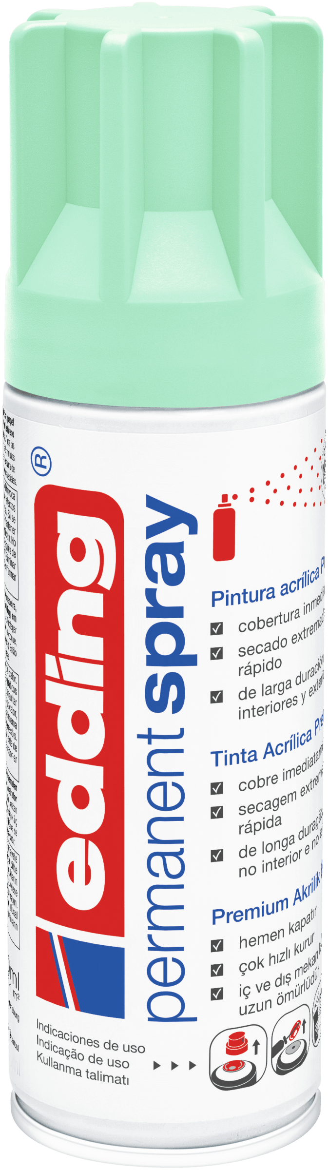 e-5200 Spray Permanente Pintura Acrílica Menta Mate