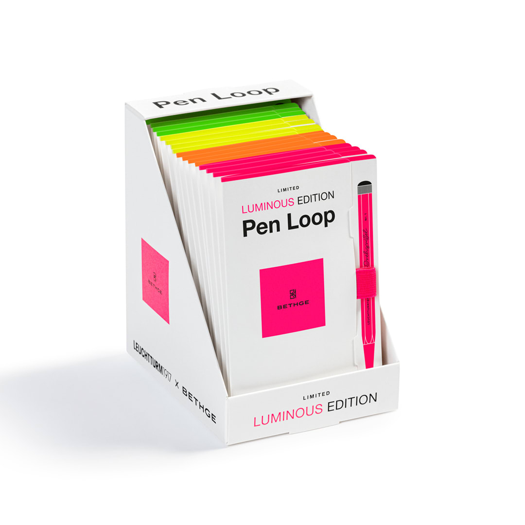 Pen Loop leuchtturm1917 assortment 5 per colour: LPink LOrange LYellow LGreen