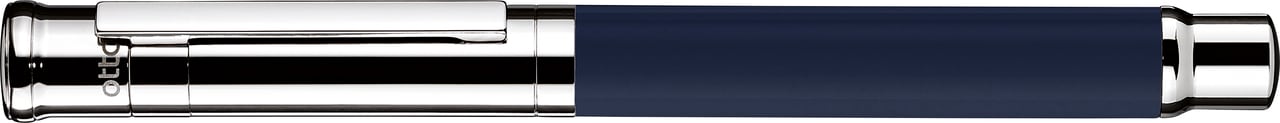 Pluma Fuente Otto Hutt D04 M Azul Lacado Acabado Brillante