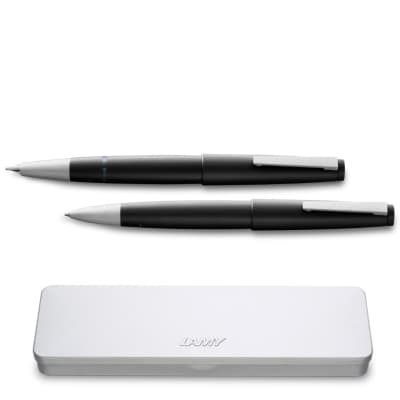 Set Marca Lamy Pluma Extra Fina + Rollerball, Modelo 20001
