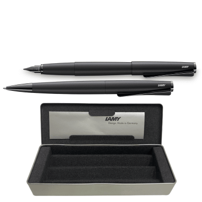Set Lamy Studio All-Black Pluma + Boligrafo1