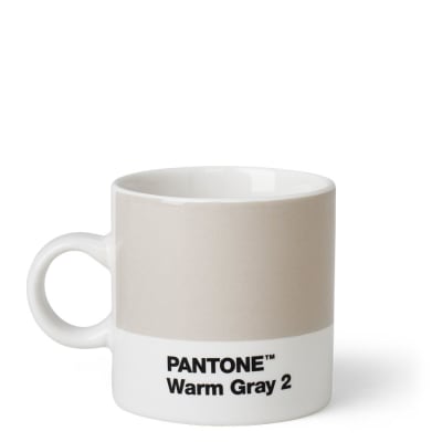 Taza Espresso Pantone - Gris Cálido1