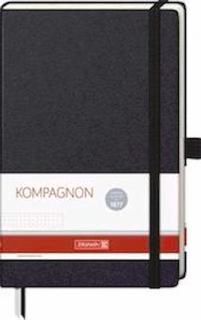 Cuaderno KOMPAGNON De Lineas Con Elastico Y Marcapaginas A6 (10.5x14.8Cm) Tapa Dura x 100 Hojas1