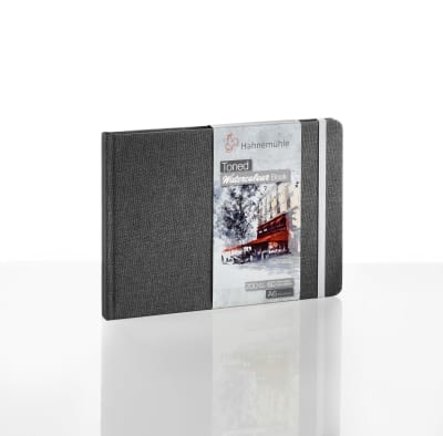 Libreta Acuarela Hahnemühle Toned Grey 200gr 30Hjs Tamaño A61