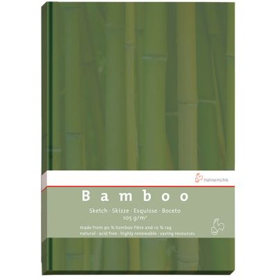 Croquera De Bambo Para Bocetos (Papel 105 Gr.) A5 x 96 Hojas1