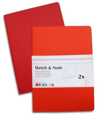 Set De Cuadernos Hojas Blancas Para Notas X 2 A5 (14.8 x 21 Cm) Tapa Blanda x 40 Pag1
