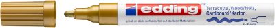 Marcador Decorativo Edding E-4000 Oro