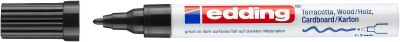 Marcador Decorativo Edding E-4040 Negro Mate
