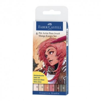 Marcadores Punta Pincel Fino/ Linea Kaoiro. (Tinta China) Manga J61