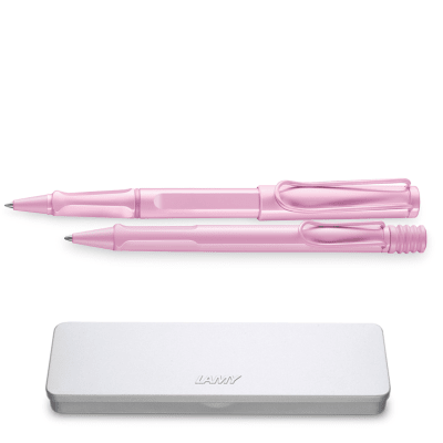Set Lamy Safari Roller + Boligrafo LightRose2