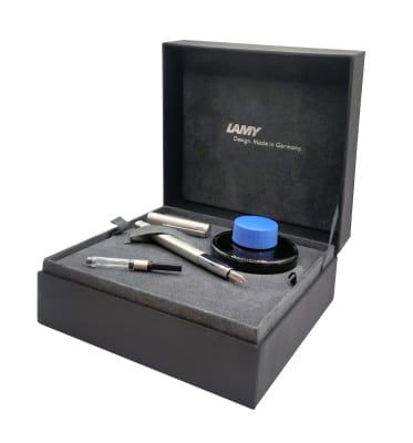 Set Pluma Ideos + Tintero + Caja Premium (LA)1