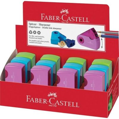 Sacapunta mini abanico colores pastel1