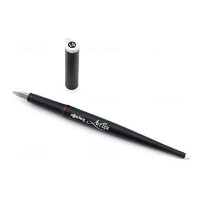 Pluma Caligráfica, Marca Rotring Artpen, Plumín 1.5 mm. 1