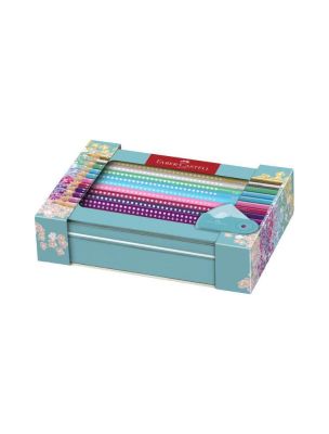 Estuche de lapiz Sparkle para regalo x 24 uds+ sacapunta1