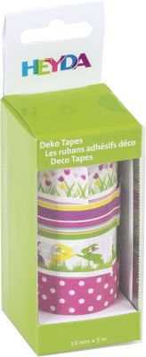 Cintas Mini C/Dispensador TulipanesX 4 Uds1