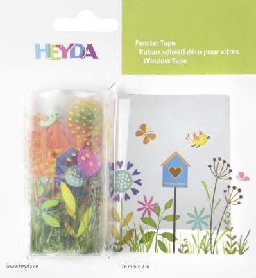 Cinta Adhesiva Casita De Pajaros Diseño Transparente con Figuras coloridas1