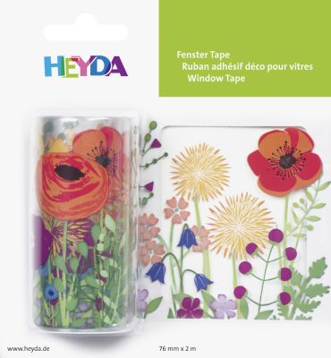 Tape magnetico para Vidrios Diseños Flores1