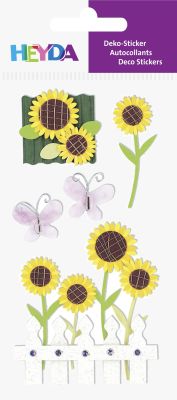 Sticker Variados De girasoles1