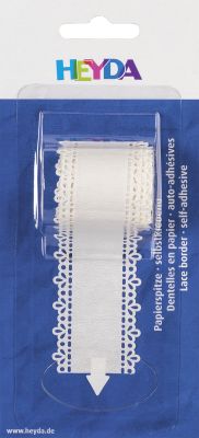 Encaje De Papel Modelo Trebol 30 Mm Adhesivas1