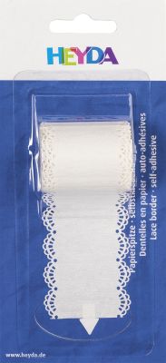 Encaje De Papel Modelo Trebol 41 Mm Adhesivas1