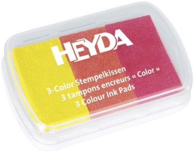 Tinta Para Timbres X 3 Colores (Al Agua) Tinta A Base de Agua- No Toxica1