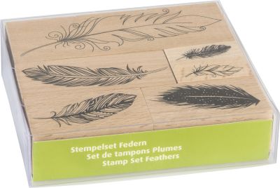 Timbres De Madera De Plumas X 12 Piezas Variedad de modelos de plumas1