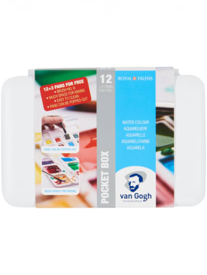 Acuarela en Pastillas Marca Van Gogh Set de 12+31