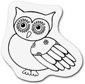 Timbre De Acrilico Figura De Buho Set Inicial De Acrilico Para Estudiantes1