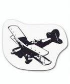 Timbre De Acrilico Figura De Aeroplano Set Inicial De Acrilico Para Estudiantes1