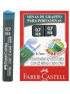 Caja de minas de grafito x 12 uds1