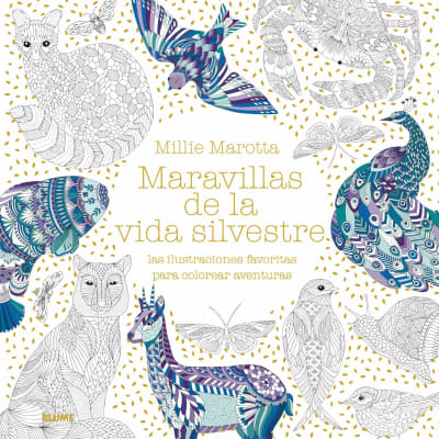 LIBRO PARA COLOREAR -MARAVILLAS DE LA VIDA SILVESTRE1