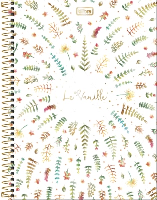 Cuaderno Vainilla Con Espiral y Marcapaginas (Papel 56 Gr.) A5 (17.8X25.4 Cm) Tapa Dura X 100 Hojas1