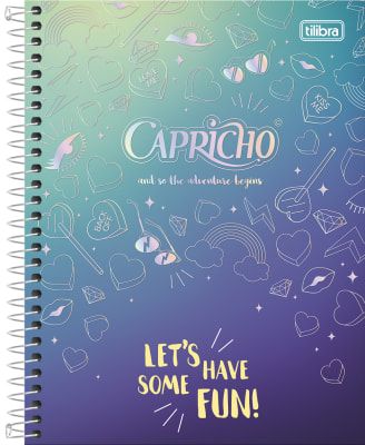 Cuaderno Cuadriculado Capricho Con Espiral 1