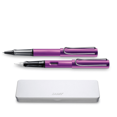 Set Lamy Al-Star Pluma + Roller Color Lila1