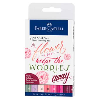 Marcadores Punta Pincel Fina P/Lettering Set X 81