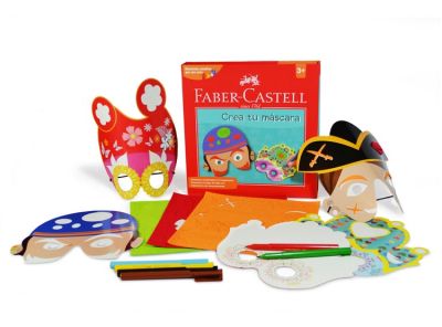 Juegos Creativos De Crear Tu Mascara. Contiene Marcadores y figuras armables1