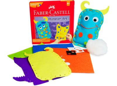 Juegos Creativos De Marionetas Monster Telas De Figuras + Hilos Para Armar1