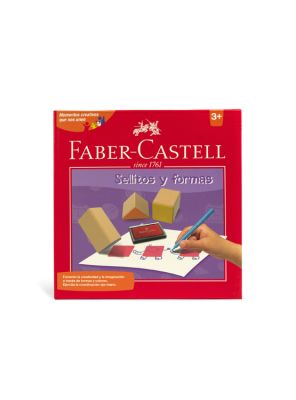 Juegos Creativos De Sellos Con Formas + Tintas + Set De Marcadores Ejercita la Coordinacion Niños 3+1