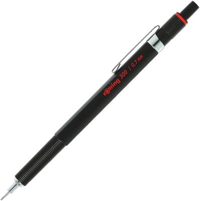 Portamina Rotring 300 0.7 mm. Negro1