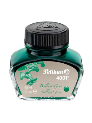 Tintero Pelikan 4001, 30ML Color DARK GREEN