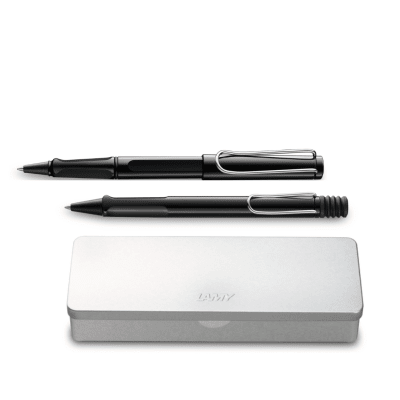 Set Lamy safari 319 Roller + boligrafo 219 black1