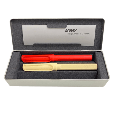 Set Lamy Roller Cream + Roller Strawberry1