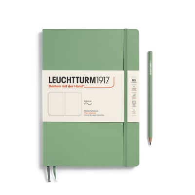 Libreta Composición Leuchtturm1917 T.Blanda B5 Croquis, Sage1