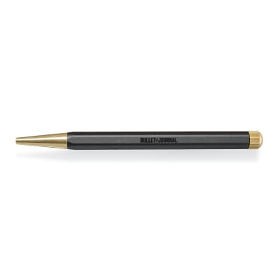 Bolígrafo Leuchtturm1917 Drehgriffel Gel tinta negra Black1