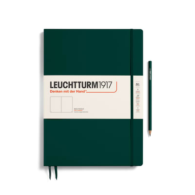 Cuaderno leuchtturm1917 Master Slim A4 Croquis, Forest Green1